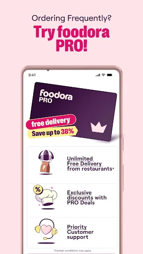 foodora: Food & Groceries screenshot