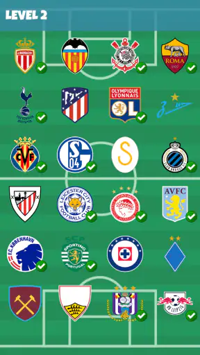 Football Clubs Logo Quiz Game screenshot