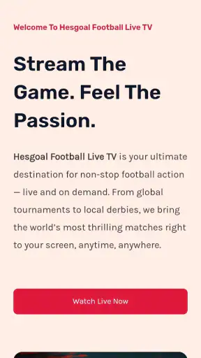 Football Live TV – Watch Match screenshot