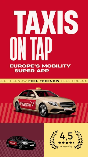 FREENOW - Taxi and more screenshot