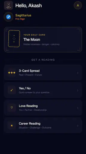 FreeTarot99 - Card Reading screenshot