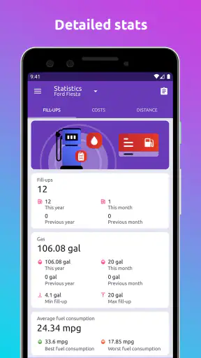 Fuelio: Fuel log & fuel prices screenshot