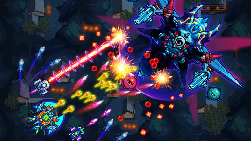 Galaxiga: ألعاب أركيد الفضاء screenshot