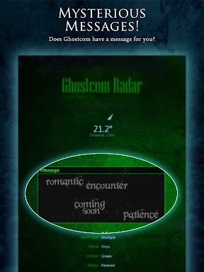 Ghostcom™ Radar Pro Messages screenshot