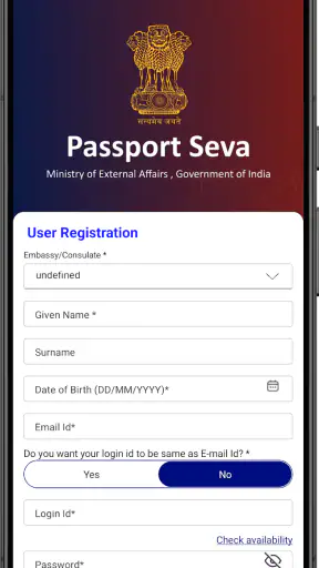 Global Passport Seva screenshot