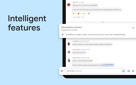 Google Chat screenshot