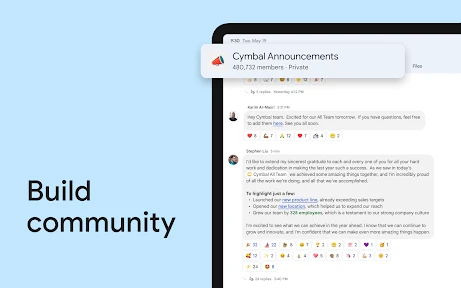 Google Chat screenshot