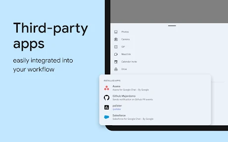Google Chat screenshot