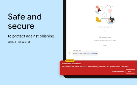 Google Chat screenshot