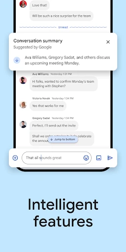 Google Chat screenshot