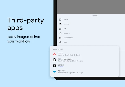 Google Chat screenshot