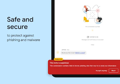 Google Chat screenshot