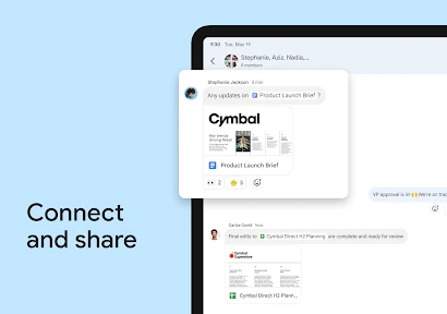 Google Chat screenshot