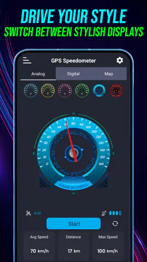 GPS عداد السرعة - تعقب السرعة screenshot