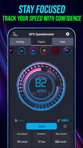 GPS عداد السرعة - تعقب السرعة screenshot