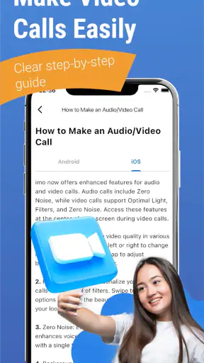 Guide for imo: دليل الفيديو screenshot