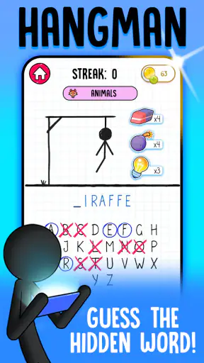 Hangman - لعبة الكلمات screenshot