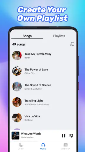 Happy Tunes - Earn & Play screenshot