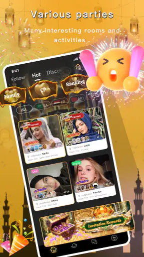Safa Live:Party&Live Streaming screenshot