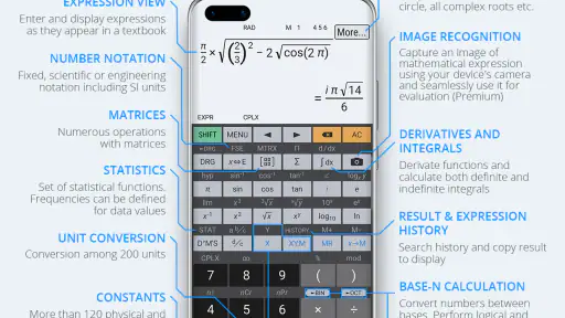 HiPER Scientific Calculator screenshot