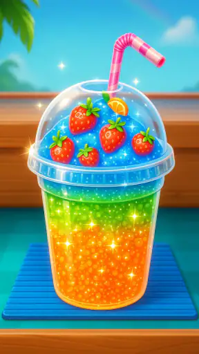 Icy Slushy Maker Drink Game screenshot