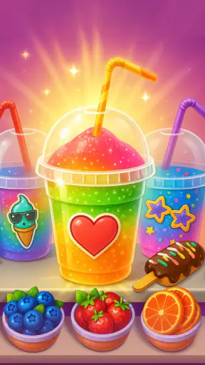 Icy Slushy Maker Drink Game screenshot