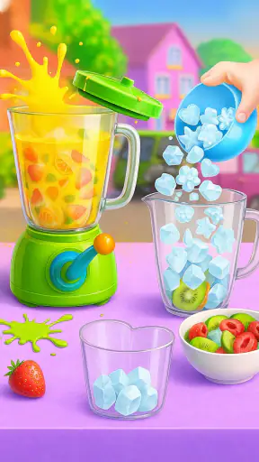 Icy Slushy Maker Drink Game screenshot