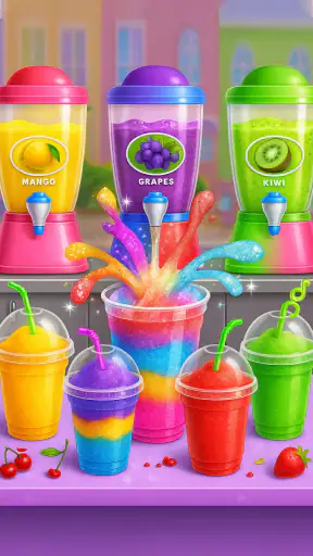 Icy Slushy Maker Drink Game screenshot