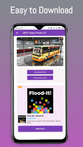 Indian Bussid Mod Tamilnadu screenshot