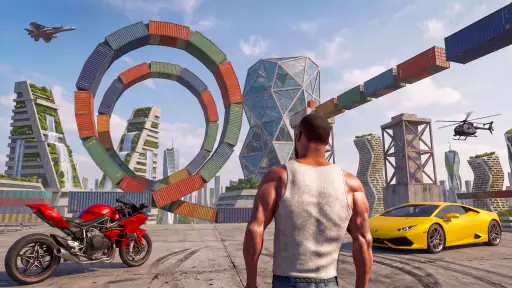 Indian Gangster Bike Thar Game screenshot