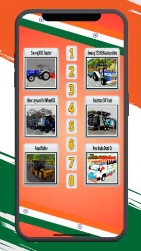 Indian Tractor Bussid DJ screenshot