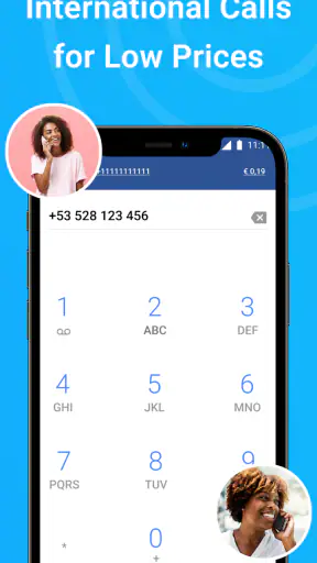 International Calling App Telz screenshot