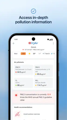 IQAir AirVisual | جودة الهواء screenshot