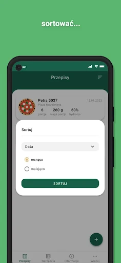 Kalkulator Pizzy KMP screenshot