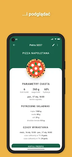 Kalkulator Pizzy KMP screenshot