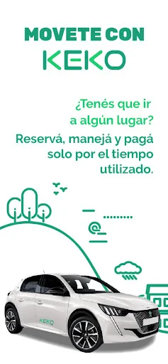 Keko Carsharing screenshot