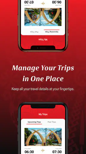 Kenya Airways screenshot