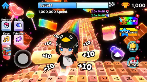 Keyboard Escape: Speed Fast screenshot