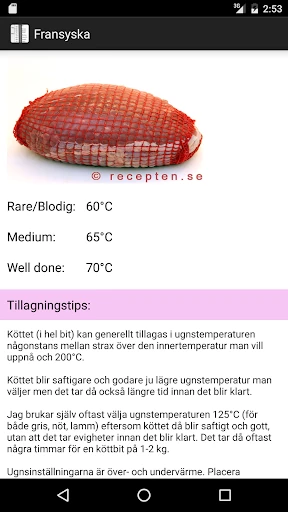 Kökshjälpen screenshot