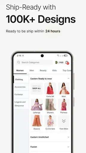 LAAM: Online Shopping App screenshot