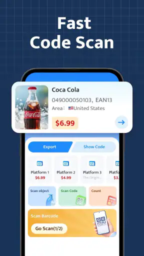 Lens Scan - ماسح QR سريع screenshot