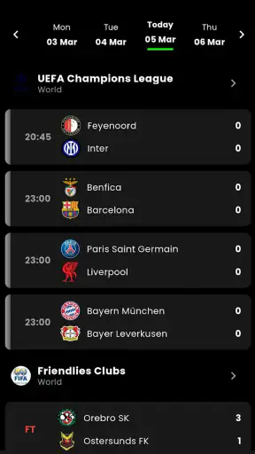 Live Football TV HD Streaming screenshot
