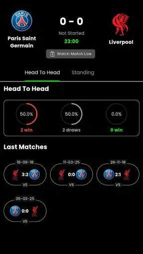 Live Football TV HD Streaming screenshot