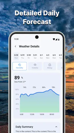 Live Weather - Daily Forecast screenshot