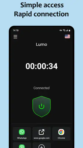 Lumo VPN screenshot