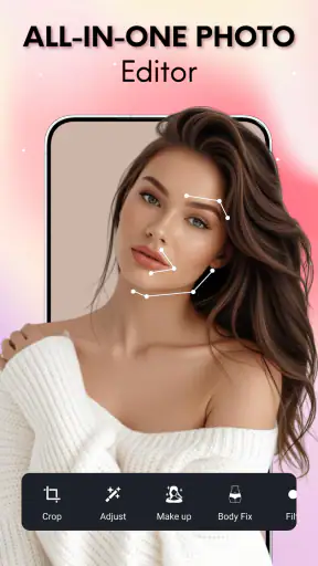 Lunavia:AI Beauty Cam & Editor screenshot