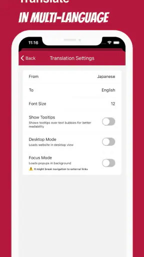 Manga Translator: ترجمة مانجا screenshot