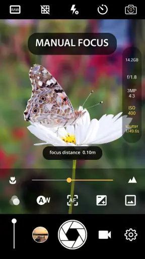 Manual Camera: DSLR Camera Pro screenshot