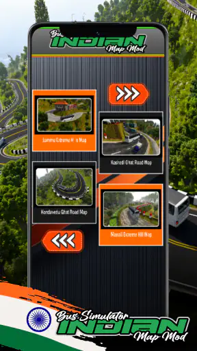 Map BUSSIN Bus Simulator India screenshot