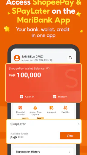 MariBank PH (SeaBank) screenshot